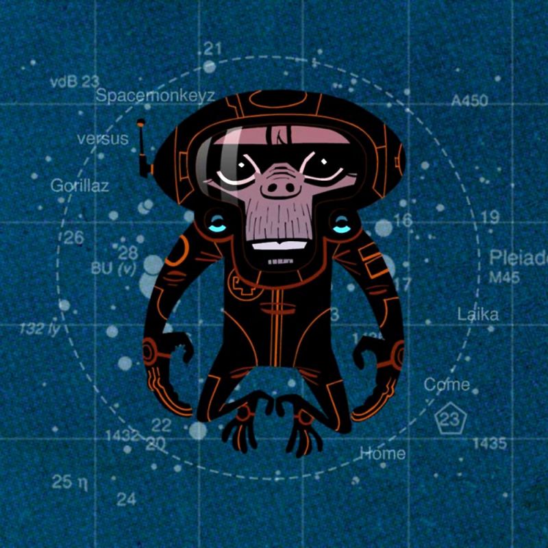 Spacemonkeyz versus Gorillaz - Laika Come Home (2002) - MusicMeter.nl