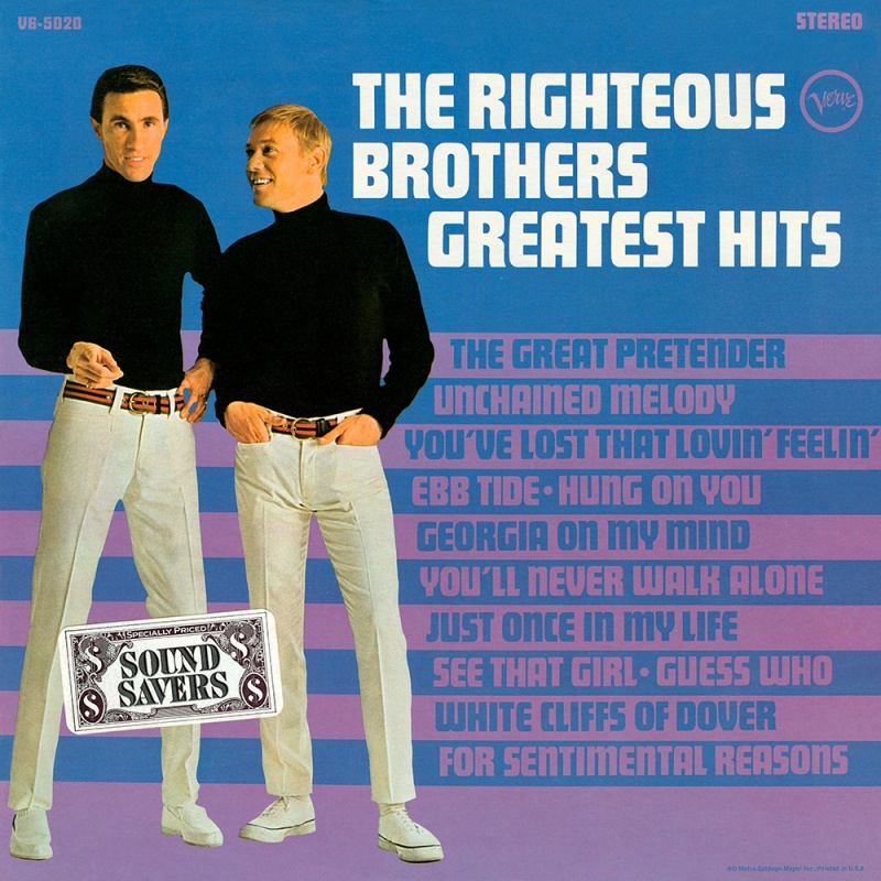 The Righteous Brothers Greatest Hits (1967) MusicMeter.nl